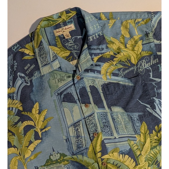 Tommy Bahama Other - NWOT Tommy Bahama Silk Camp Shirt Men's XL King of the Blues Jazz VERY NICE!